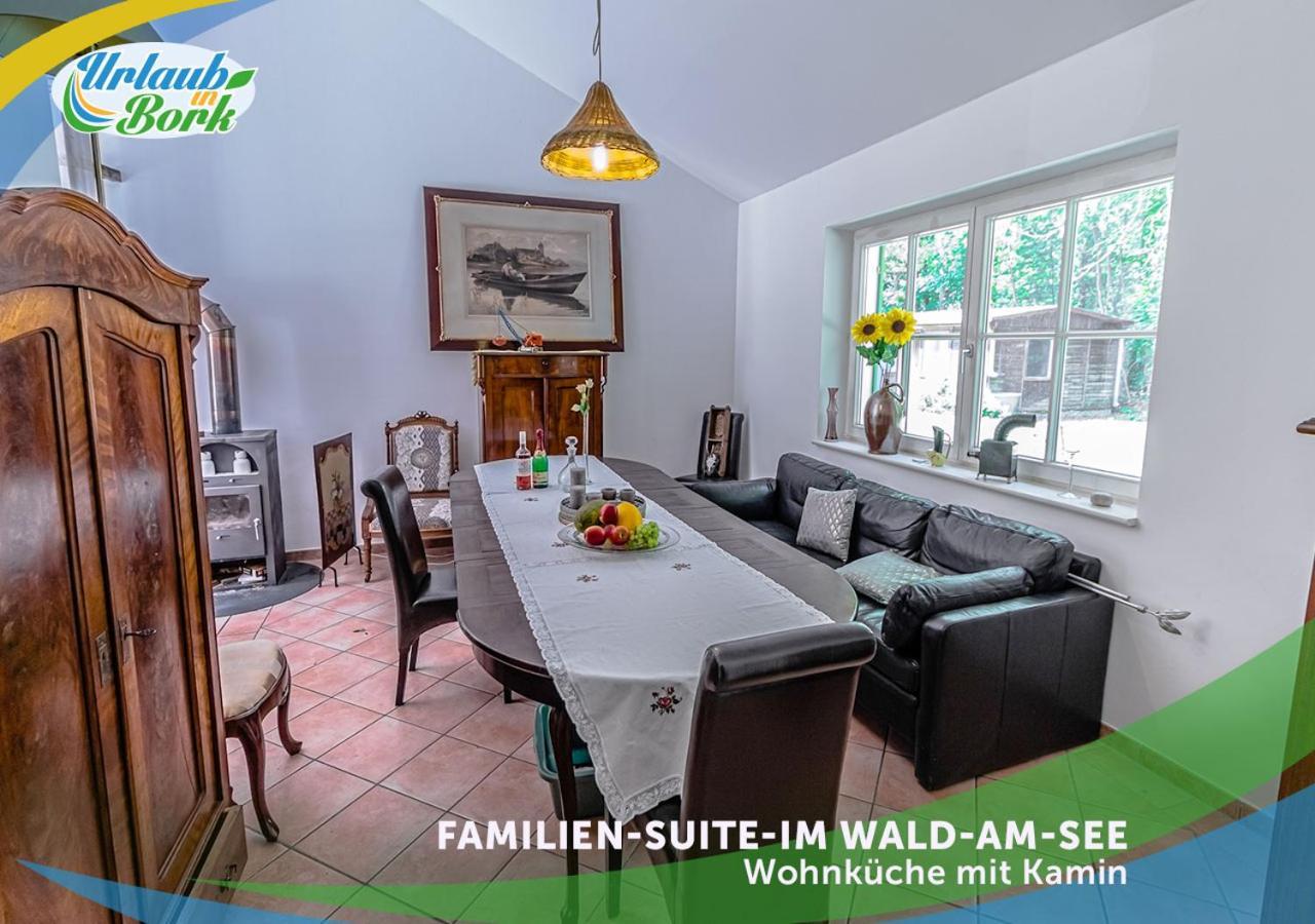 Familien-Suite-Im-Wald-Am-See Bork Εξωτερικό φωτογραφία