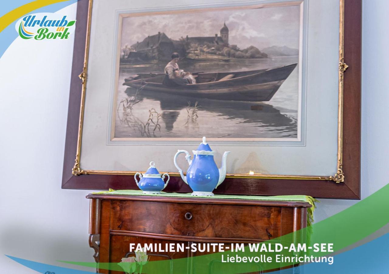 Familien-Suite-Im-Wald-Am-See Bork Εξωτερικό φωτογραφία