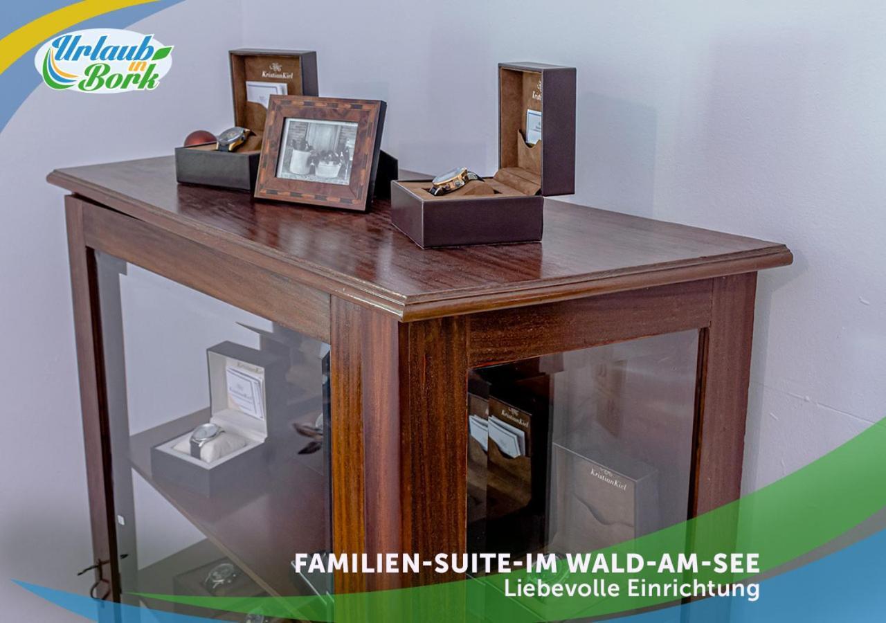 Familien-Suite-Im-Wald-Am-See Bork Εξωτερικό φωτογραφία