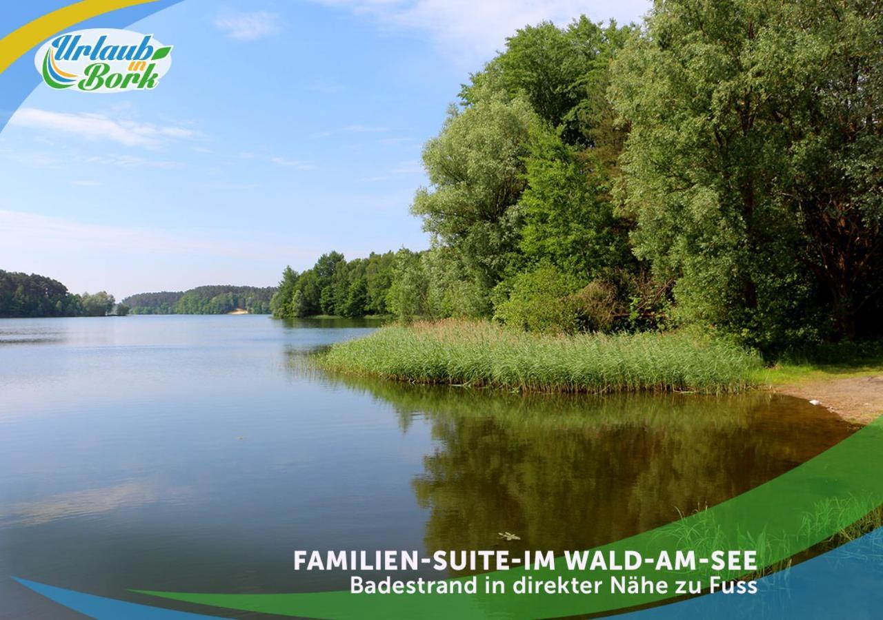 Familien-Suite-Im-Wald-Am-See Bork Εξωτερικό φωτογραφία