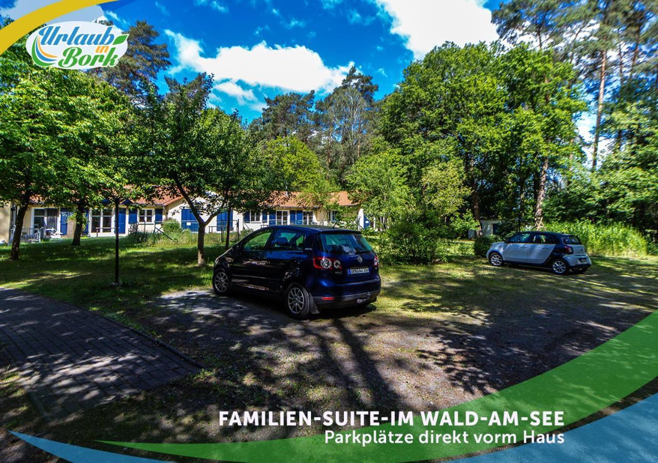 Familien-Suite-Im-Wald-Am-See Bork Εξωτερικό φωτογραφία