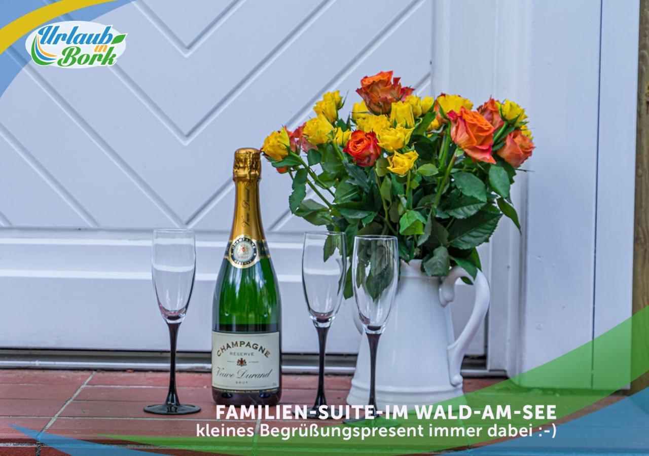 Familien-Suite-Im-Wald-Am-See Bork Εξωτερικό φωτογραφία