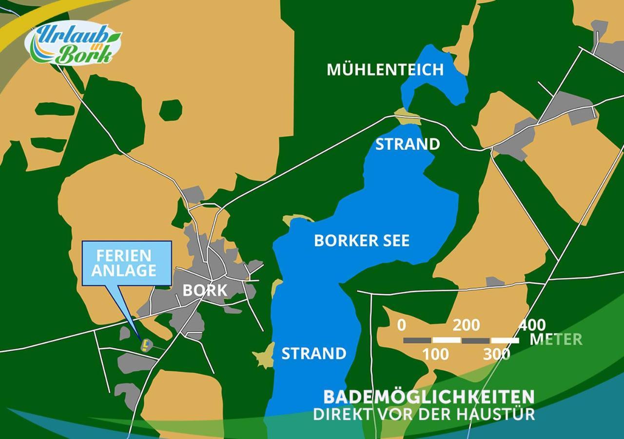Familien-Suite-Im-Wald-Am-See Bork Εξωτερικό φωτογραφία